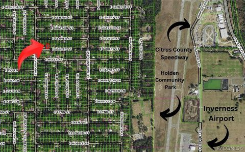 Vacant Land For Sale - 6361 E Gurley Street<br/> Inverness, FL 34452