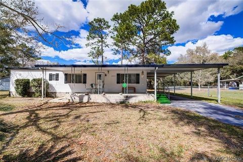 Mobile Home For Sale - 6871 W Woodlynn Lane<br/> Homosassa, FL 34446