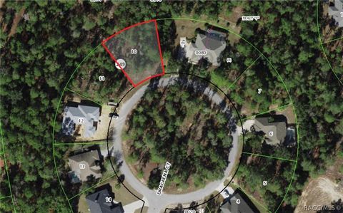 Vacant Land For Sale - 13 Dracaena Court<br/> Citrus County, Homosassa, FL 34446