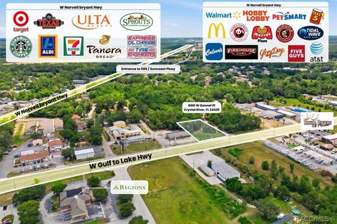 Vacant Land For Sale - 6661 W Gannet Place<br/> Crystal River, FL 34429