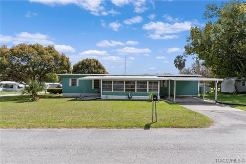 Mobile Home For Sale - 5090 S Florence Terrace<br/> Citrus County, Floral City, FL 34436