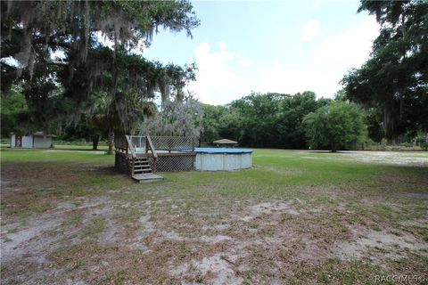 A home in Crystal River