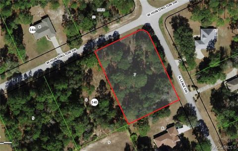 Vacant Land For Sale - 2004 W Huntington Drive<br/> Beverly Hills, FL 34465