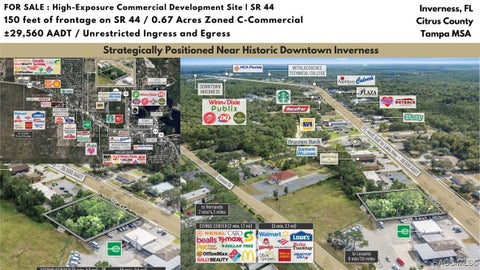 Vacant Land For Sale - 2514 Highway 44<br/> Inverness, FL 34453