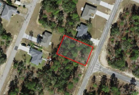 Vacant Land For Sale - 3065 W Sharpes Drive<br/> Citrus Springs, FL 34433