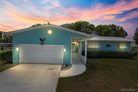 A home in Crystal River