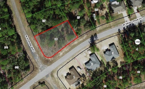Vacant Land For Sale - 989 W Smallman Place<br/> Citrus Springs, FL 34434