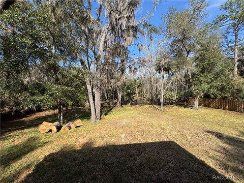 A home in Crystal River