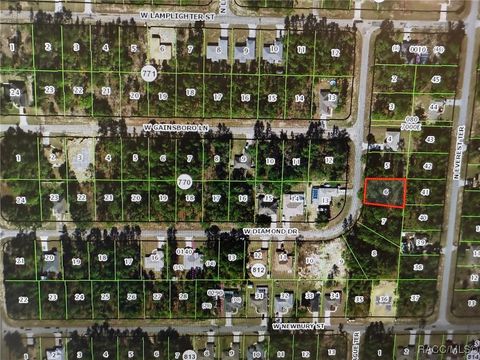 Homes For Sale - 1454 W Diamond Drive<br/> Citrus County, Citrus Springs, FL 34434