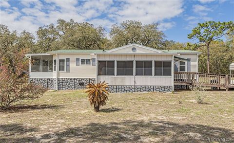 Mobile Home For Sale - 3950 N Calumet Terrace<br/> Hernando, FL 34442