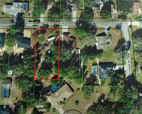 Vacant Land For Sale - 9626 E Woodmere Lane<br/> Citrus County, Inverness, FL 34450