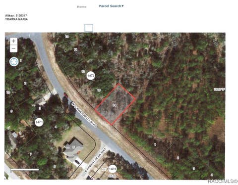 Vacant Land For Sale - 1639 W G Martinelli Boulevard<br/> Citrus Springs, FL 34434
