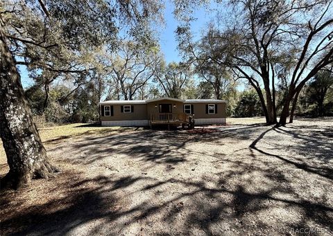 Mobile Home For Sale - 4185 S Spaniel Trail<br/> Inverness, FL 34450