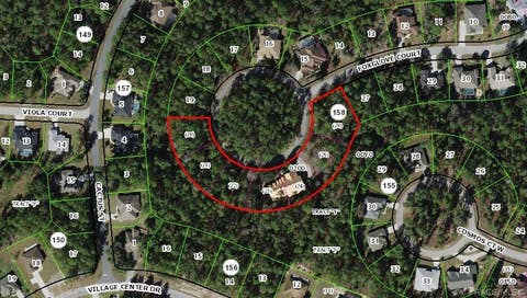 Vacant Land For Sale - 39 Foxglove Court<br/> Citrus County, Homosassa, FL 34446