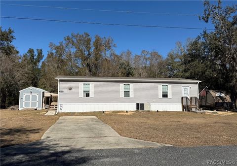 Mobile Home For Sale - 10320 W Pamondeho Circle<br/> Crystal River, FL 34428