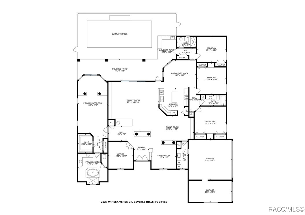 2027 W Mesa Verde Drive, Beverly Hills, Florida image 3