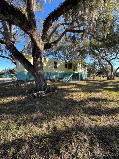 A home in Crystal River