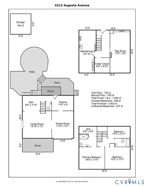Tiny photo for 4212 Augusta Avenue, Richmond, VA 23230 (MLS # 2617268)
