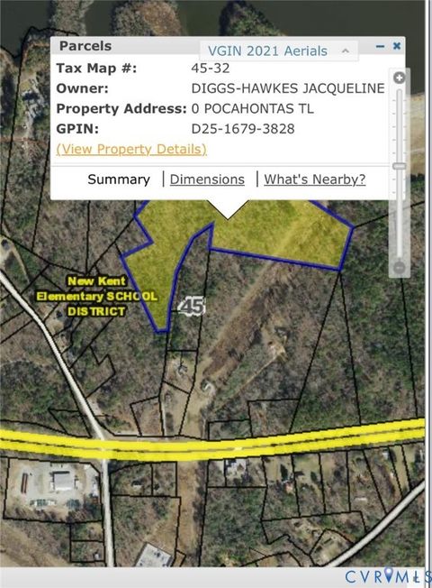 Tiny photo for 0 Pocahontas Trail, Lanexa, VA 23089 (MLS # 2527595)