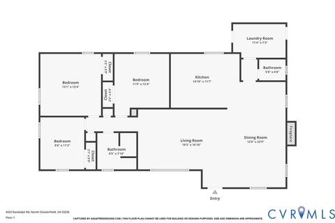 Tiny photo for 4222 Randolph Road, North Chesterfield, VA 23236 (MLS # 2602140)