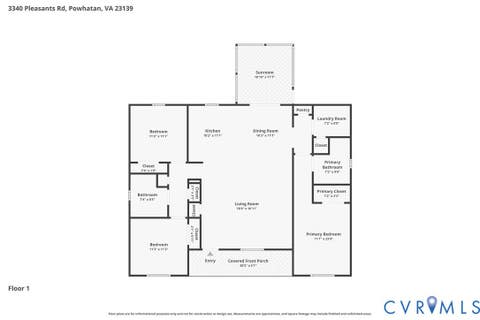Tiny photo for 3340 Pleasants Road, Powhatan, VA 23139 (MLS # 2616010)
