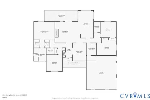 Tiny photo for 8116 Liberty Oaks Lane, Hanover, VA 23069 (MLS # 2606085)