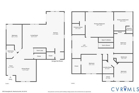 Tiny photo for 9915 Honeybee Drive, Hanover, VA 23116 (MLS # 2603866)