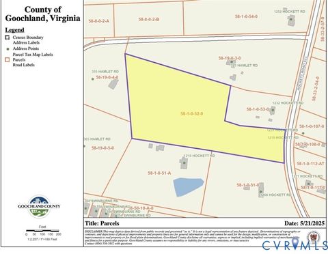 Tiny photo for 0000 Hockett Road, Manakin Sabot, VA 23103 (MLS # 2603608)