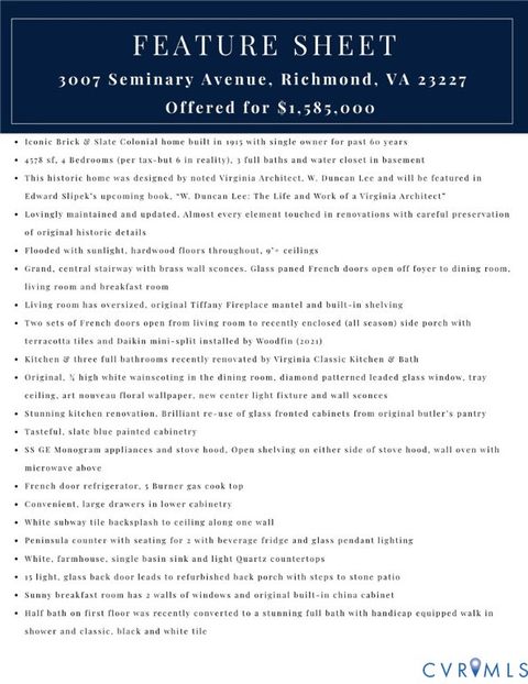 Tiny photo for 3007 Seminary Avenue, Richmond, VA 23227 (MLS # 2606784)