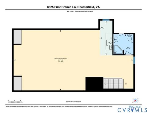 Tiny photo for 8825 First Branch Lane, Chesterfield, VA 23838 (MLS # 2610911)