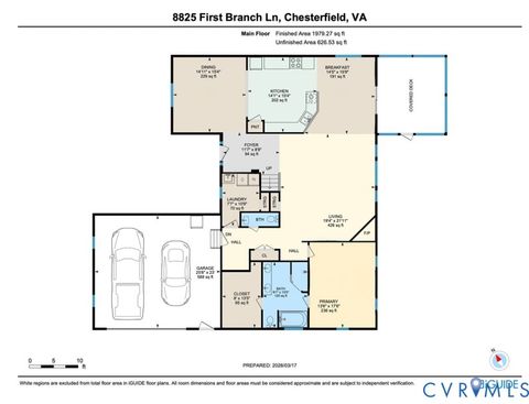 Tiny photo for 8825 First Branch Lane, Chesterfield, VA 23838 (MLS # 2610911)
