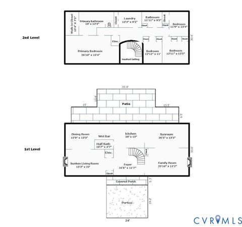 Tiny photo for 2540 Kentford Road, Chesterfield, VA 23113 (MLS # 2610331)
