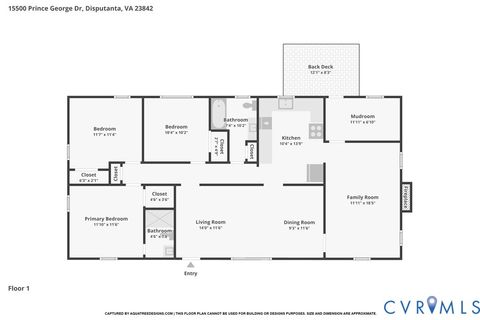 Tiny photo for 15500 Prince George Drive, Disputanta, VA 23842 (MLS # 2605937)