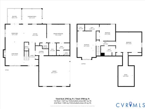 Tiny photo for 1545 Palmore Road, Powhatan, VA 23139 (MLS # 2629255)