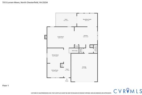 Tiny photo for 7313 Larsen Mews, Chesterfield, VA 23234 (MLS # 2617285)