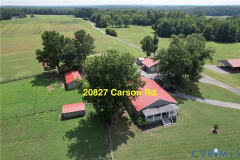 Photo of 20827 Carson Road, Dinwiddie, VA 23841 (MLS # 2618743)