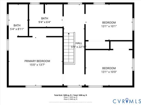 Tiny photo for 5235 Martin Road, Kents Store, VA 23084 (MLS # 2528022)