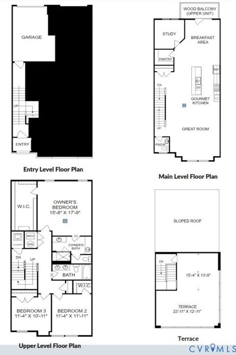 Tiny photo for 2628 Lassen Walk #B, Richmond, VA 23294 (MLS # 2531392)