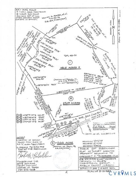 Photo of 79 Acres RICHARDSON Road, Amelia, VA 23002 (MLS # 2529967)
