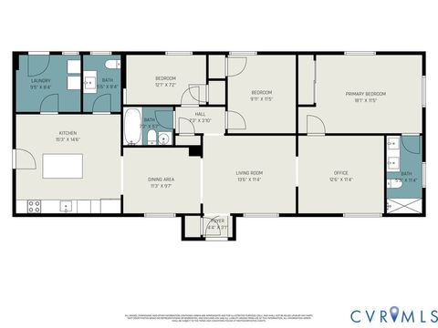 Tiny photo for 1404 Enon Church Road, Chester, VA 23836 (MLS # 2608323)