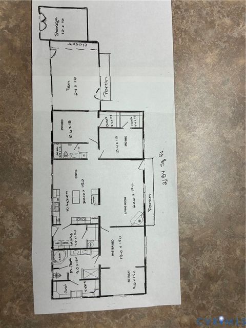 Tiny photo for 798 Newton Road, Buffalo Junction, VA 24529 (MLS # 2529371)