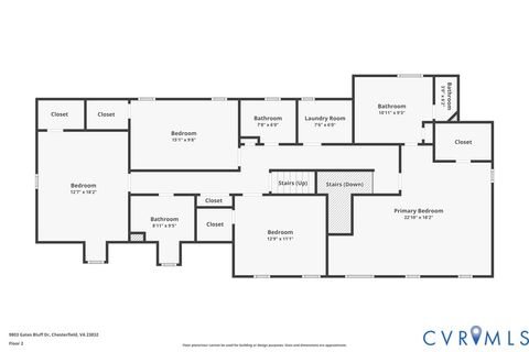 Tiny photo for 9803 Gates Bluff Drive, Chesterfield, VA 23832 (MLS # 2611949)