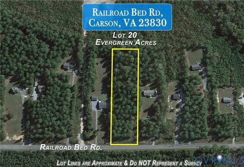Photo of Lot 20 Railroad Bed Road, Carson, VA 23830 (MLS # 2603494)