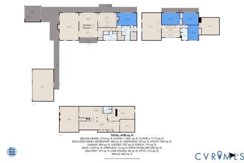Tiny photo for 1718 Mariners Woods Drive Dr, Hartfield, VA 23071 (MLS # 2528777)