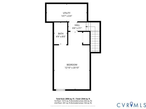 Tiny photo for 15905 Hallowell Ridge, Moseley, VA 23120 (MLS # 2612448)