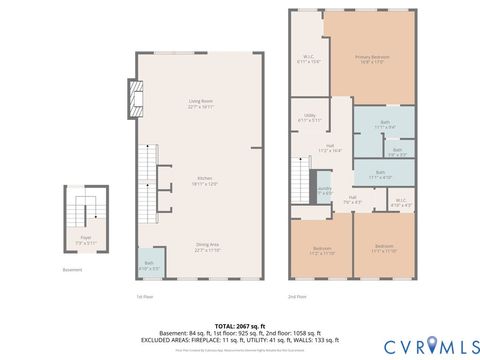Tiny photo for 216 Brattice Drive, Midlothian, VA 23114 (MLS # 2604882)