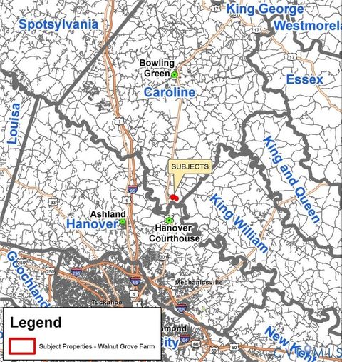 Tiny photo for 0 Walnut Grove Farm Lane, Hanover, VA 23069 (MLS # 2530482)