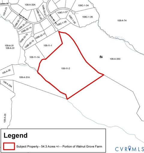 Tiny photo for 0 Walnut Grove Farm Lane, Hanover, VA 23069 (MLS # 2530482)