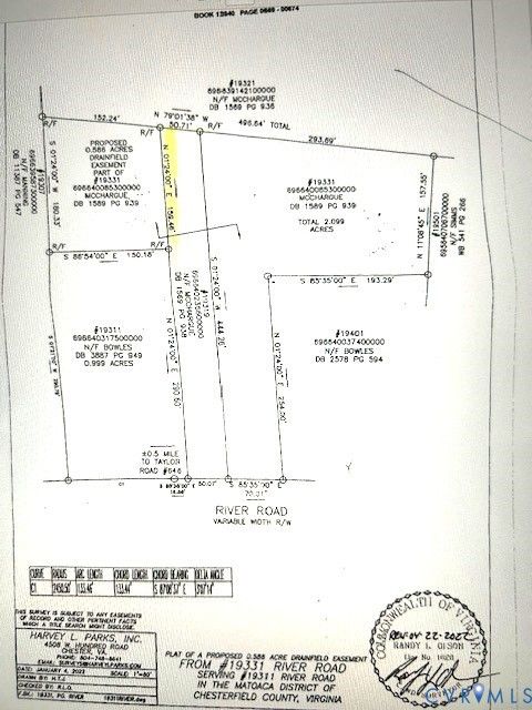 Tiny photo for 19321 River Road, Chesterfield, VA 23838 (MLS # 2604066)