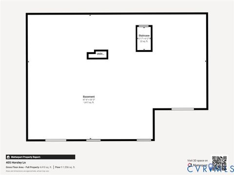 Tiny photo for 405 Horsley Lane, Nelson, VA 24553 (MLS # 2611196)